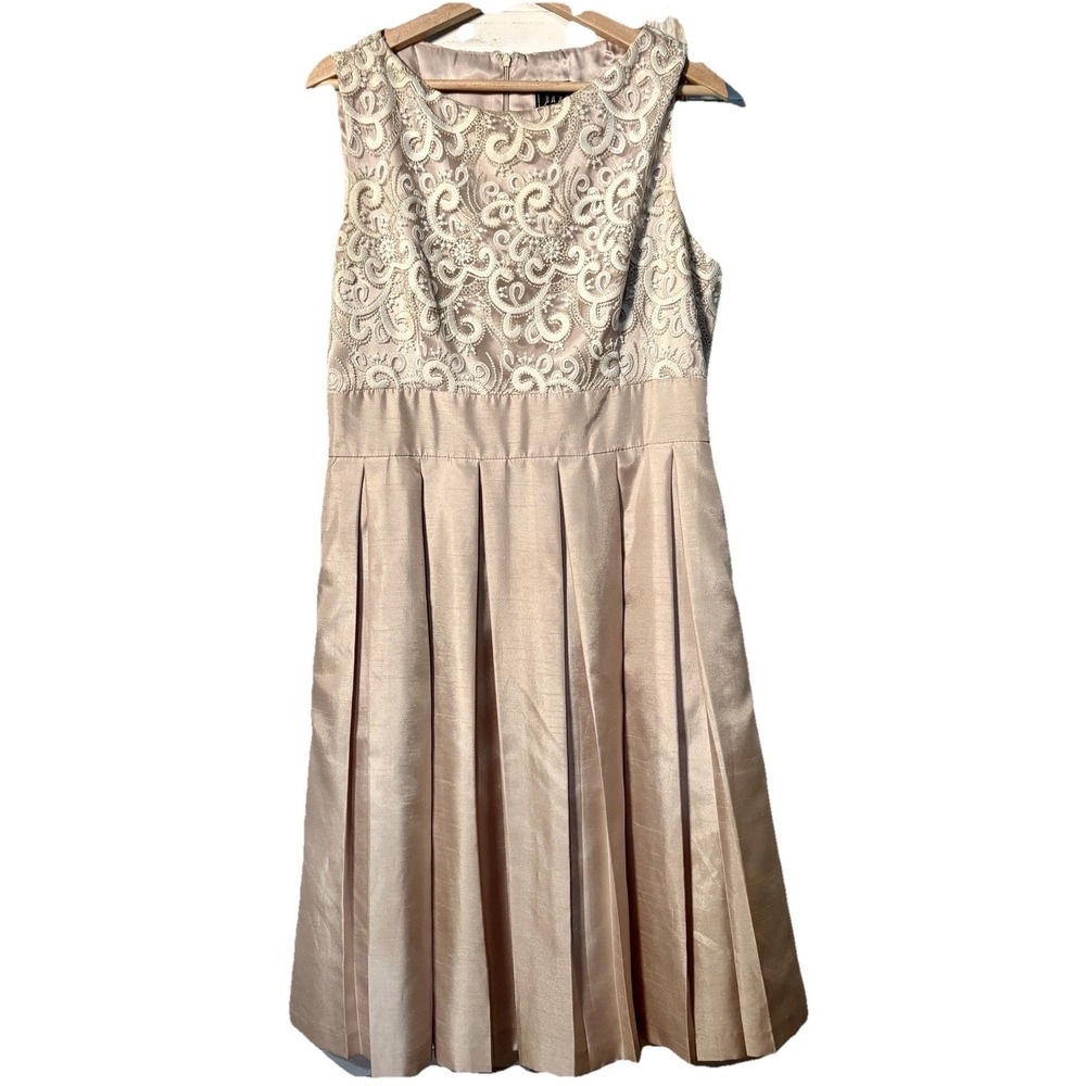 formal dress for women JH evenings  Lace &  Satin Sz L Coquette Romance **READ**